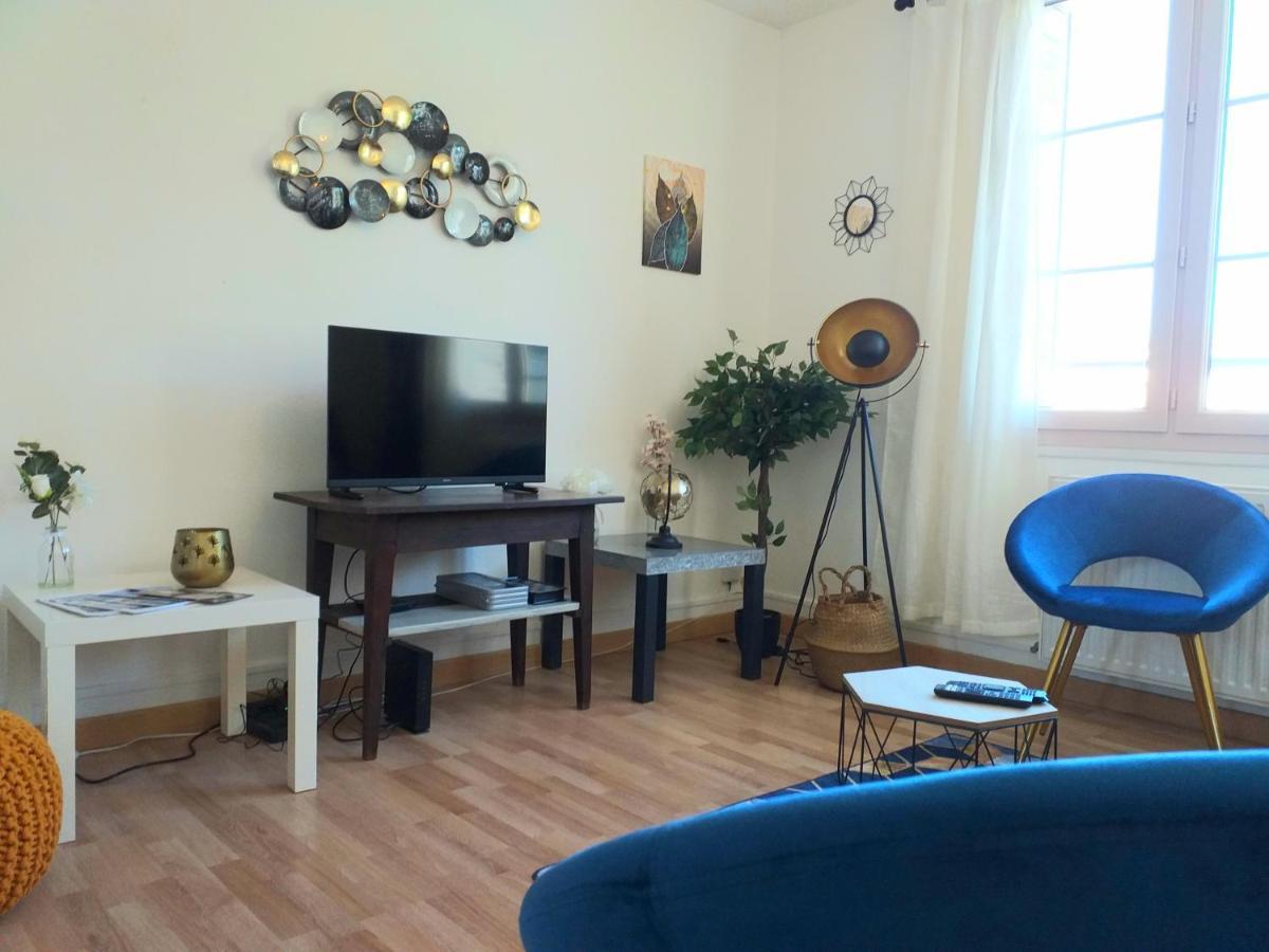 Le Tigre - Appartement Centre-Ville Au Calme, Parking Prive ブールジュ エクステリア 写真